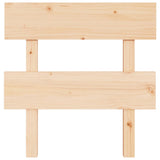 NNEVL Bed Headboard 93.5x3x81 cm Solid Wood Pine