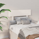 NNEVL Bed Headboard White 93.5x3x81 cm Solid Wood Pine