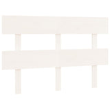 NNEVL Bed Headboard White 138x3x81 cm Solid Wood Pine