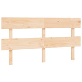 NNEVL Bed Headboard 154x3x81 cm Solid Wood Pine