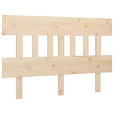 NNEVL Bed Headboard 138.5x3x81 cm Solid Wood Pine