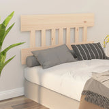 NNEVL Bed Headboard 138.5x3x81 cm Solid Wood Pine