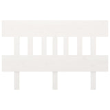 NNEVL Bed Headboard White 138.5x3x81 cm Solid Wood Pine