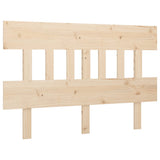 NNEVL Bed Headboard 153.5x3x81 cm Solid Wood Pine