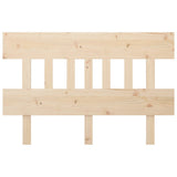 NNEVL Bed Headboard 153.5x3x81 cm Solid Wood Pine