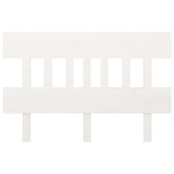NNEVL Bed Headboard White 153.5x3x81 cm Solid Wood Pine