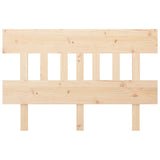 NNEVL Bed Headboard 183.5x3x81 cm Solid Wood Pine