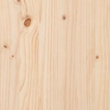 NNEVL Bed Headboard 183.5x3x81 cm Solid Wood Pine