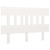 NNEVL Bed Headboard White 183.5x3x81 cm Solid Wood Pine