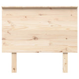 NNEVL Bed Headboard 94x6x82.5 cm Solid Wood Pine