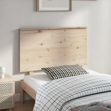 NNEVL Bed Headboard 94x6x82.5 cm Solid Wood Pine