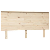 NNEVL Bed Headboard 154x6x82.5 cm Solid Wood Pine