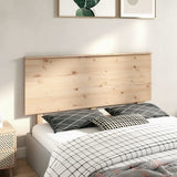 NNEVL Bed Headboard 154x6x82.5 cm Solid Wood Pine