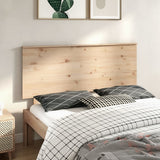 NNEVL Bed Headboard 154x6x82.5 cm Solid Wood Pine