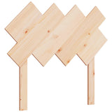 NNEVL Bed Headboard 92x3x81 cm Solid Wood Pine