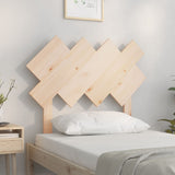 NNEVL Bed Headboard 92x3x81 cm Solid Wood Pine