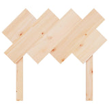 NNEVL Bed Headboard 92x3x81 cm Solid Wood Pine