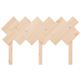 NNEVL Bed Headboard 132x3x81 cm Solid Wood Pine