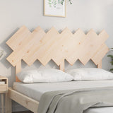 NNEVL Bed Headboard 151.5x3x81 cm Solid Wood Pine