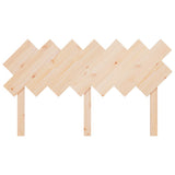 NNEVL Bed Headboard 151.5x3x81 cm Solid Wood Pine