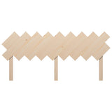 NNEVL Bed Headboard 178x3x80.5 cm Solid Wood Pine
