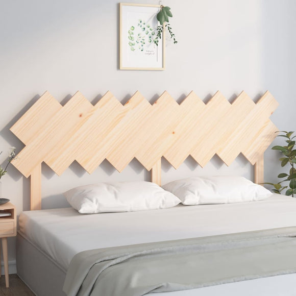 NNEVL Bed Headboard 178x3x80.5 cm Solid Wood Pine