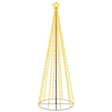 NNEVL Christmas Cone Tree Warm White 310 LEDs 100x300 cm