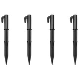 NNEVL Christmas Cone Tree Warm White 310 LEDs 100x300 cm