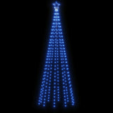 NNEVL Christmas Cone Tree Blue 310 LEDs 100x300 cm