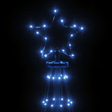 NNEVL Christmas Cone Tree Blue 310 LEDs 100x300 cm
