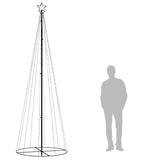 NNEVL Christmas Cone Tree Blue 310 LEDs 100x300 cm