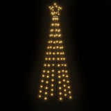 NNEVL Christmas Tree with Spike Warm White 108 LEDs 180 cm