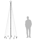 NNEVL Christmas Tree with Spike Blue 310 LEDs 300 cm