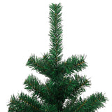 NNEVL Swirl Pre-lit Christmas Tree with Stand Green 180 cm PVC