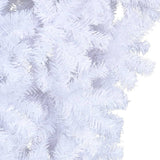 NNEVL Upside-down Artificial Christmas Tree with Stand White 120 cm