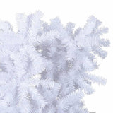 NNEVL Upside-down Artificial Christmas Tree with Stand White 210 cm