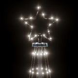 NNEVL Christmas Cone Tree Cold White 732 LEDs 160x500 cm