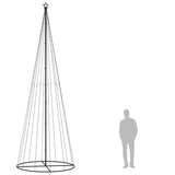 NNEVL Christmas Cone Tree Cold White 732 LEDs 160x500 cm