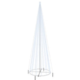 NNEVL Christmas Cone Tree Cold White 3000 LEDs 230x800 cm