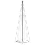 NNEVL Christmas Cone Tree Cold White 3000 LEDs 230x800 cm