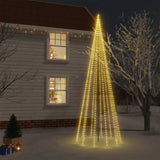 NNEVL Christmas Tree with Spike Warm White 732 LEDs 500 cm
