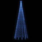 NNEVL Christmas Tree with Spike Blue 732 LEDs 500 cm