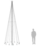 NNEVL Christmas Tree with Spike Blue 732 LEDs 500 cm
