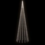 NNEVL Christmas Tree with Spike Cold White 1134 LEDs 800 cm