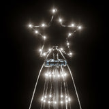 NNEVL Christmas Tree with Spike Cold White 1134 LEDs 800 cm
