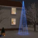 NNEVL Christmas Tree with Spike Blue 1134 LEDs 800 cm