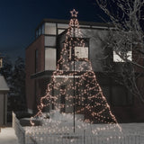 NNEVL Christmas Tree with Spike Warm White 3000 LEDs 800 cm