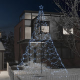 NNEVL Christmas Tree with Spike Cold White 3000 LEDs 800 cm