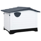 NNEVL Dog House Grey 90.5x68x66 cm Polypropylene
