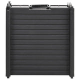 NNEVL Folding Dog Ramp Black 153x40x12.5 cm Plastic